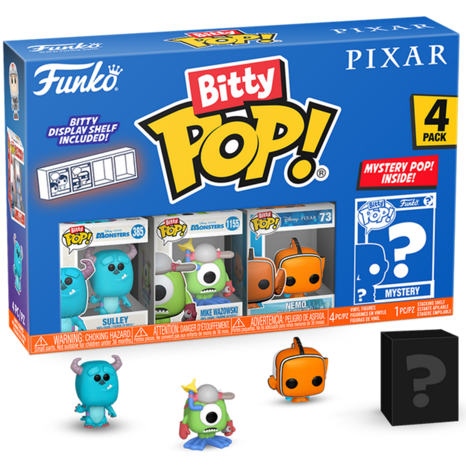 Funko Bitty Pop!: Pixar 4-Pack Series