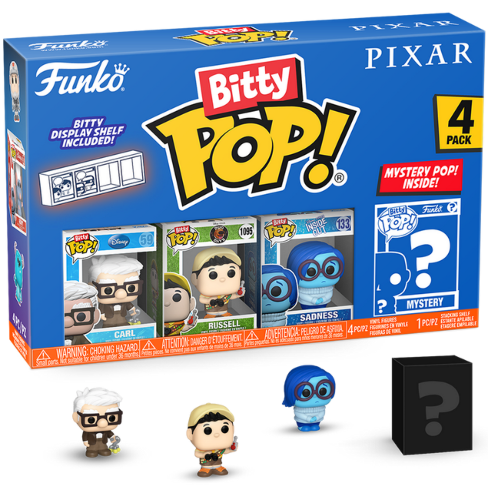 Funko Bitty Pop!: Pixar 4-Pack Series