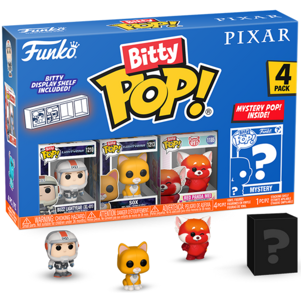 Funko Bitty Pop!: Pixar 4-Pack Series