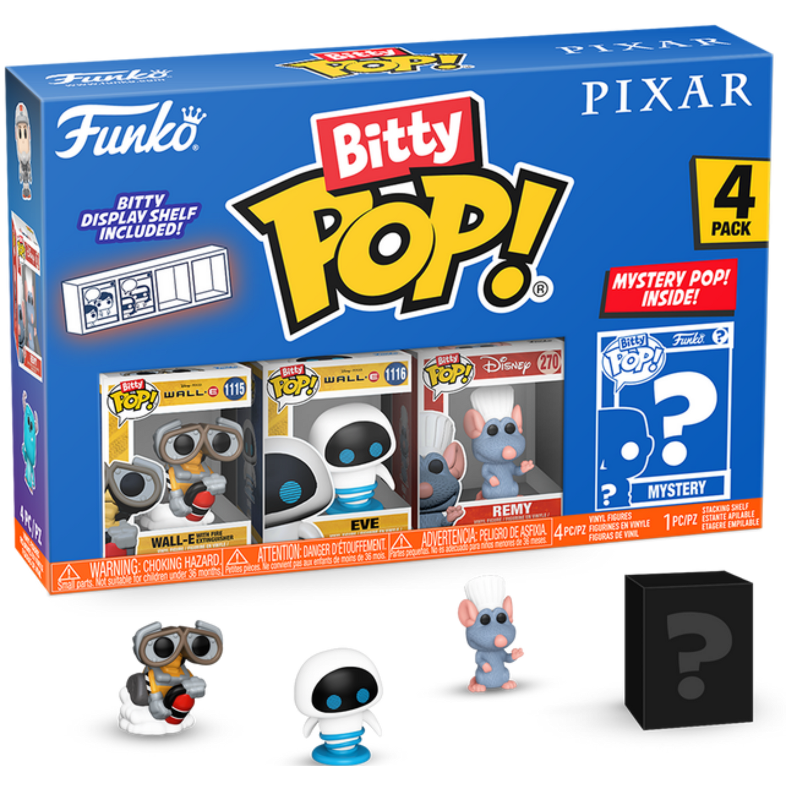 Funko Bitty Pop!: Pixar 4-Pack Series