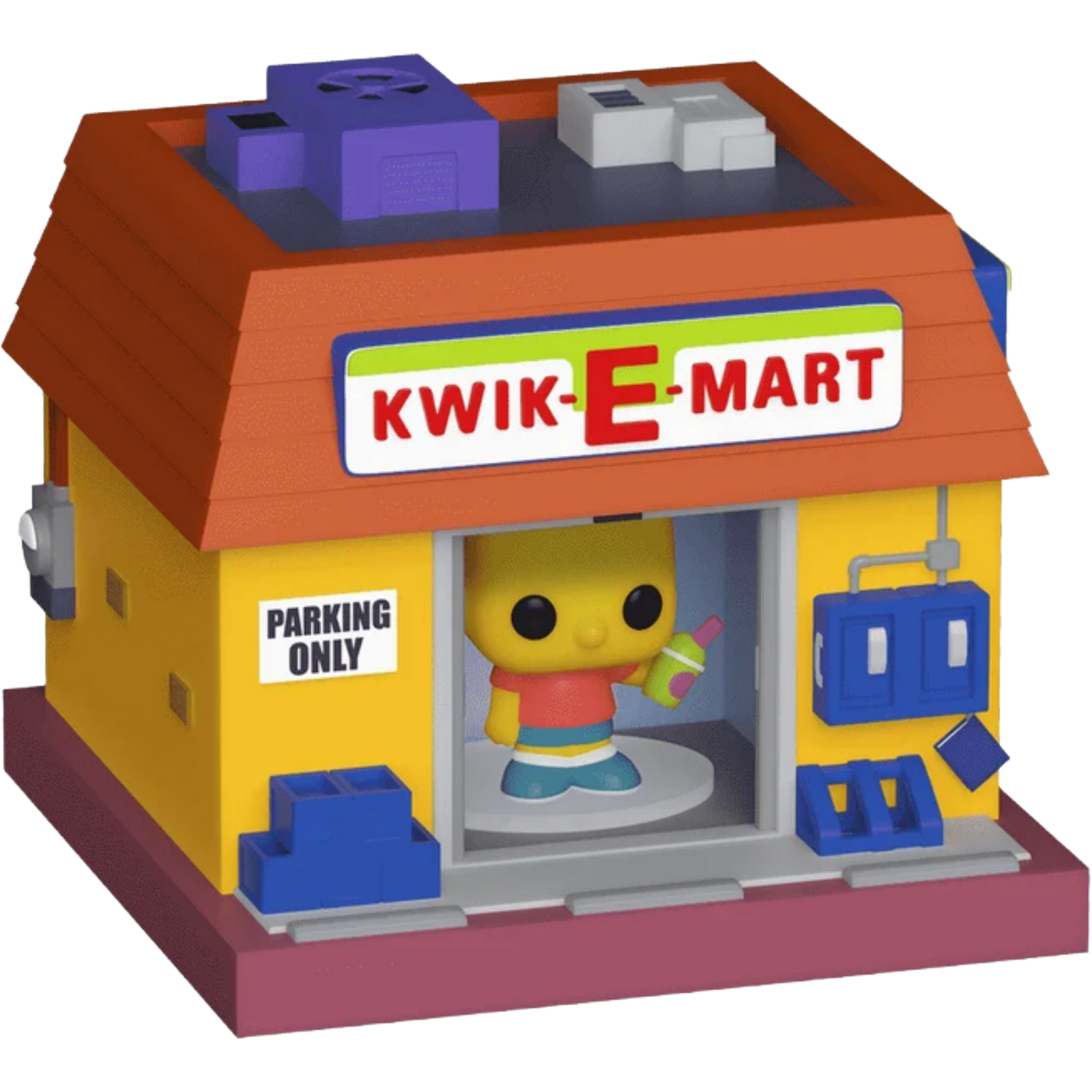 Funko Bitty Pop! Towns: The Simpsons - Bart Simpson And The Kwik-E-Mart
