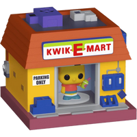 Funko Bitty Pop! Towns: The Simpsons - Bart Simpson And The Kwik-E-Mart