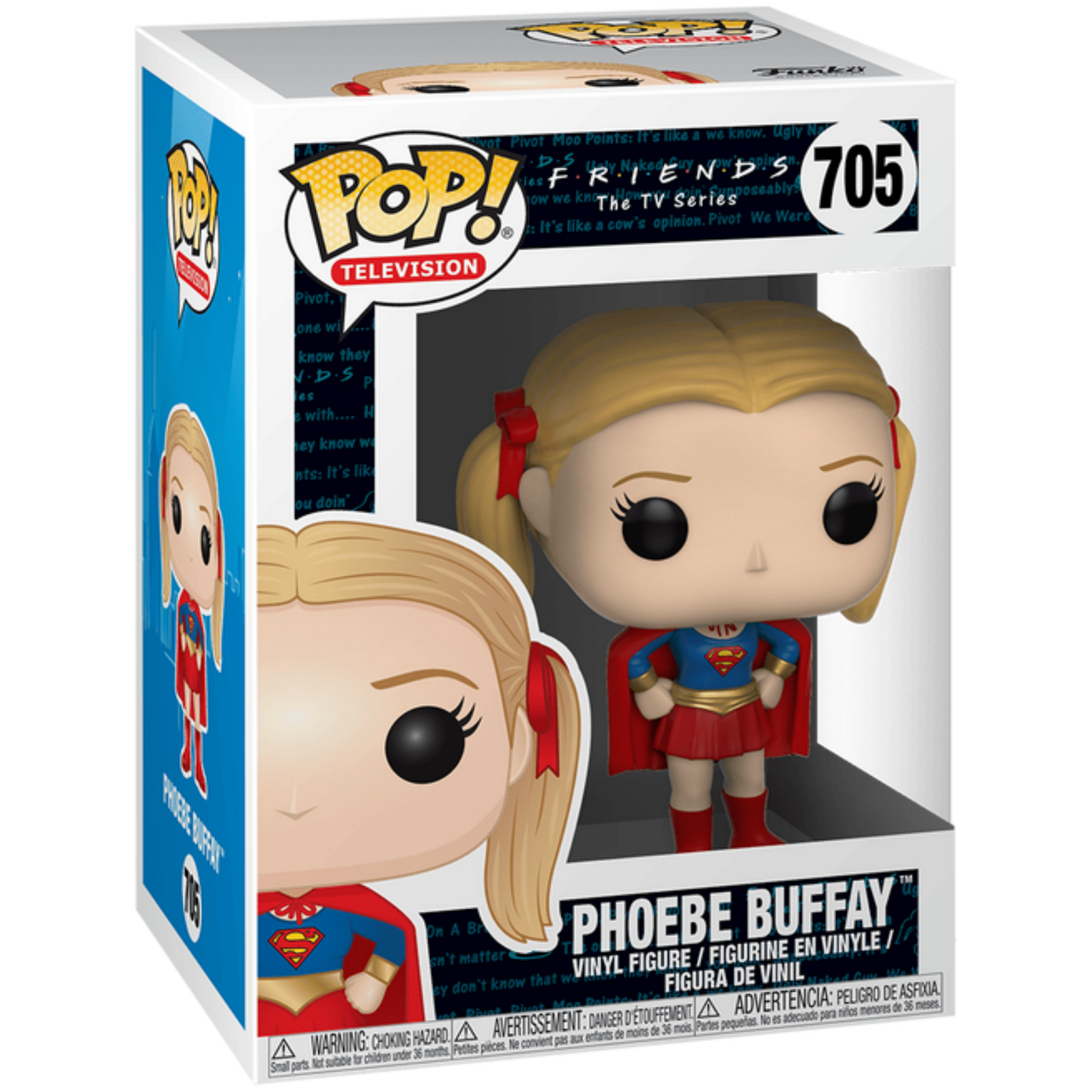 Funko Pop! TV: Friends - Phoebe Buffay (Supergirl) #705