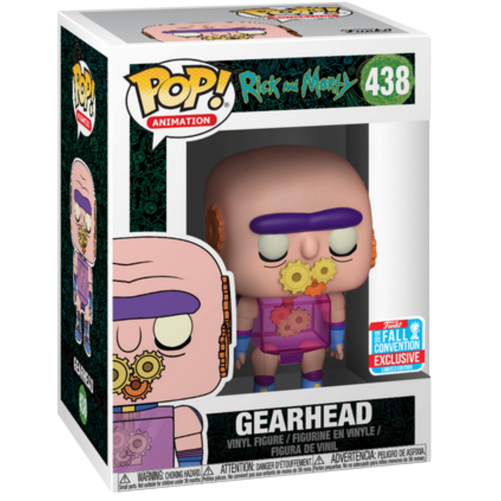 Funko Pop! Animation: Rick And Morty - Gearhead #438