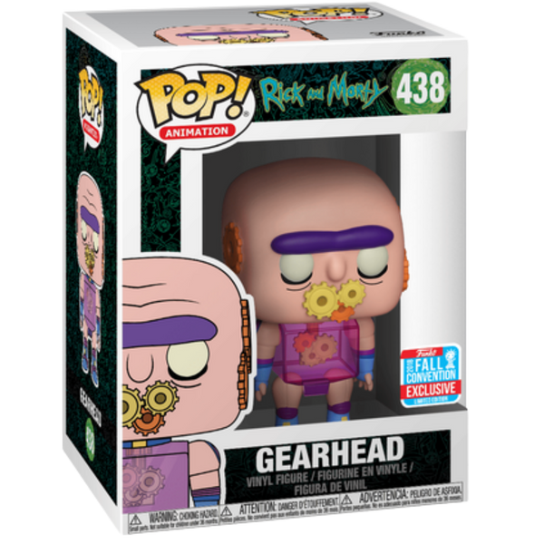 Funko Pop! Animation: Rick And Morty - Gearhead #438