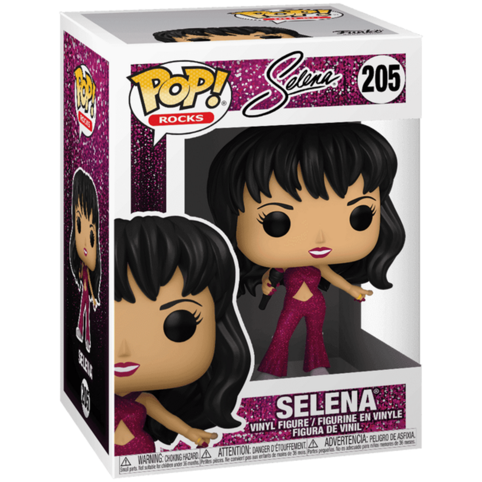 Funko Pop! Rocks: Selena (Burgundy Outfit) #205