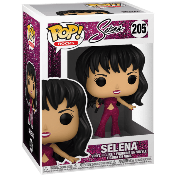 Funko Pop! Rocks: Selena (Burgundy Outfit) #205