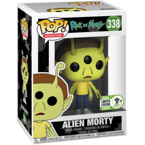 Funko Pop! Animation: Rick And Morty - Alien Morty #338