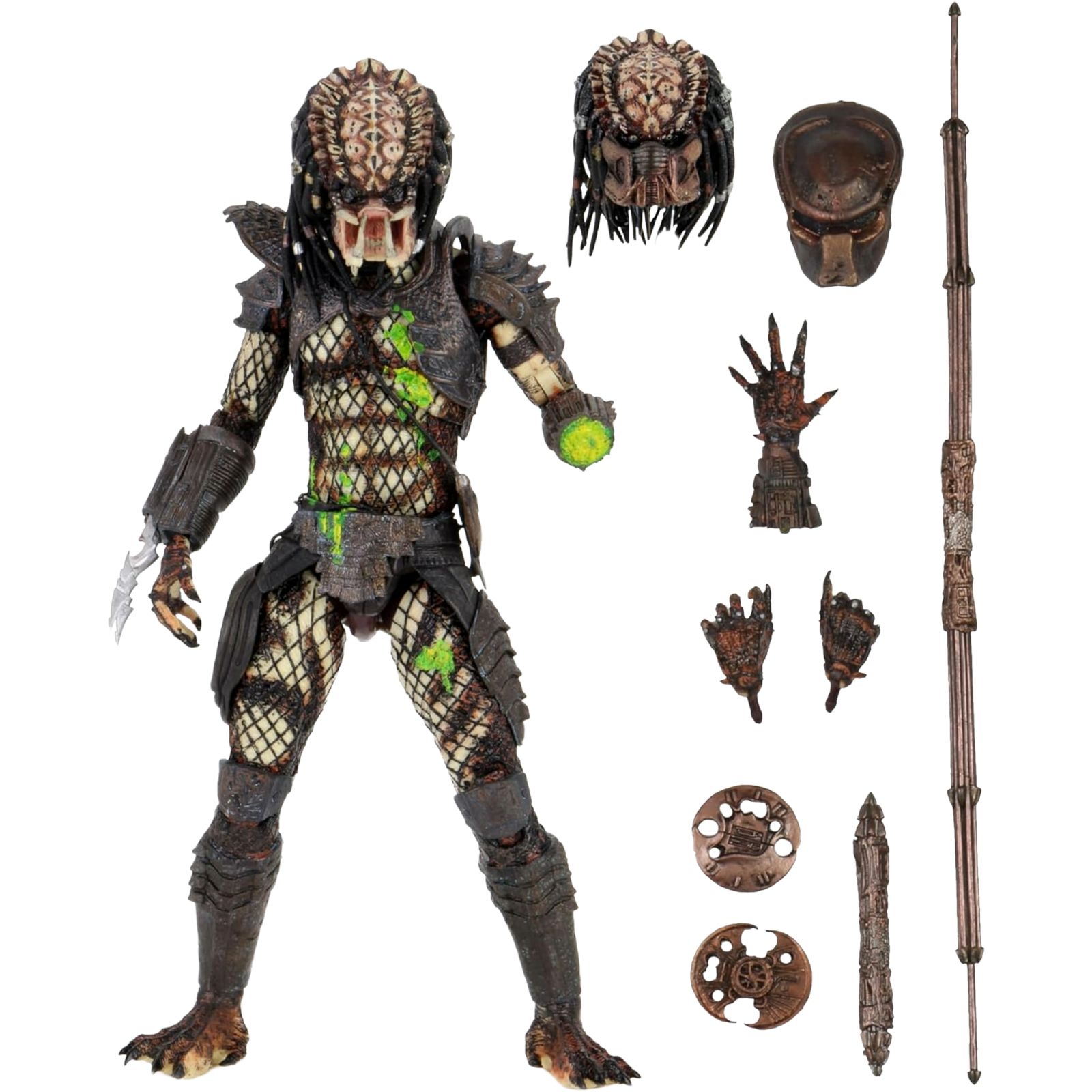 NECA Ultimate: Predator 2 - Battle Damaged City Hunter Predator