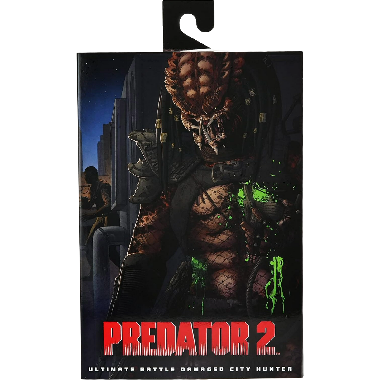 NECA Ultimate: Predator 2 - Battle Damaged City Hunter Predator