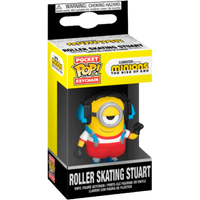 Funko Pop! Keychain: Minions The Rise Of Gru - Roller Skating Stuart