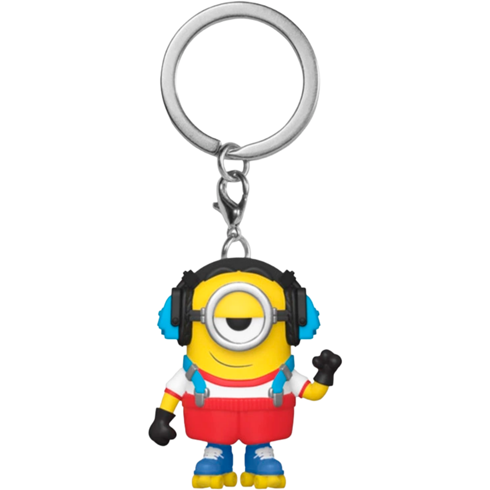 Funko Pop! Keychain: Minions The Rise Of Gru - Roller Skating Stuart