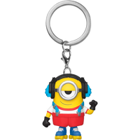 Funko Pop! Keychain: Minions The Rise Of Gru - Roller Skating Stuart