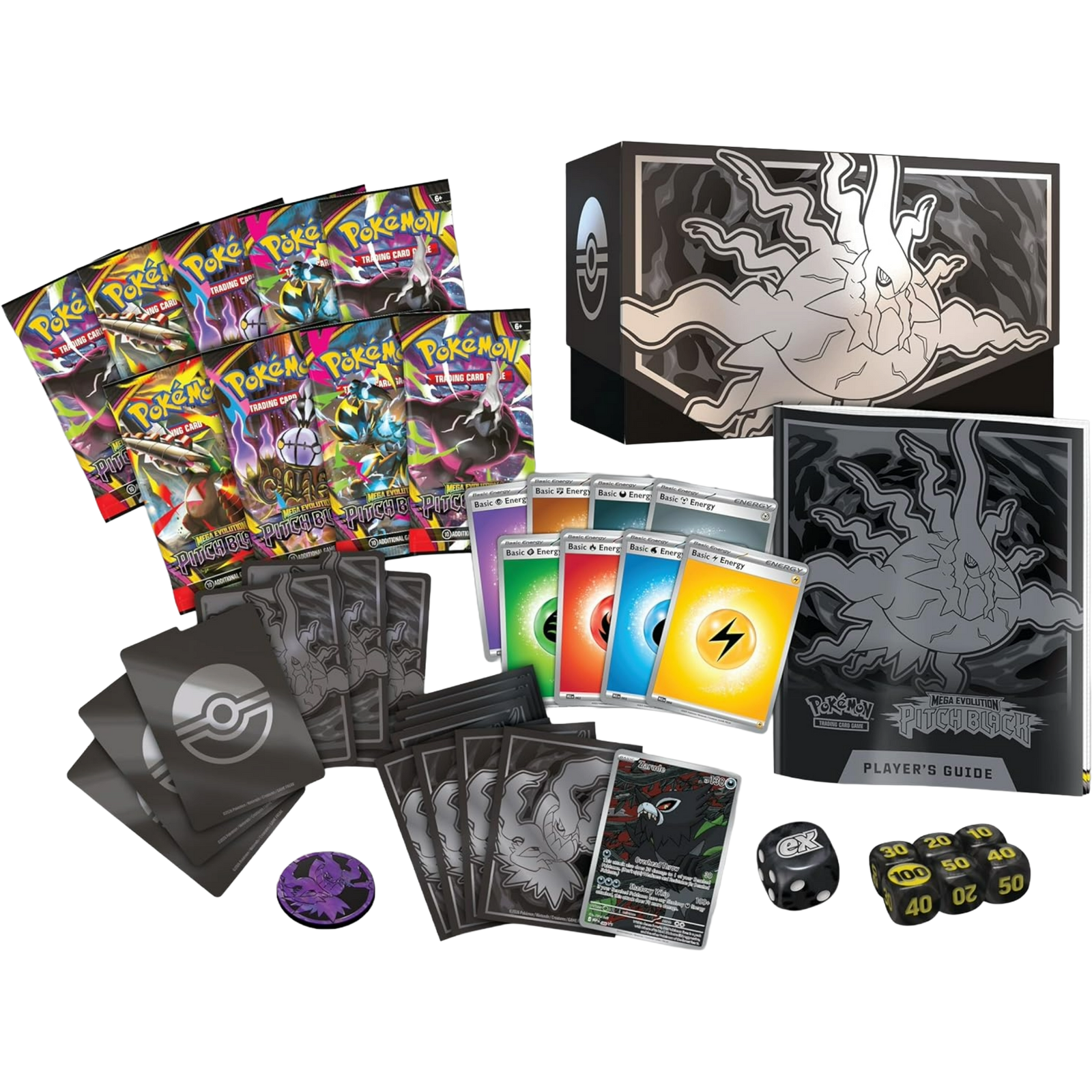 Pokémon TCG: Mega Evolution - Pitch Black (Elite Trainer Box)