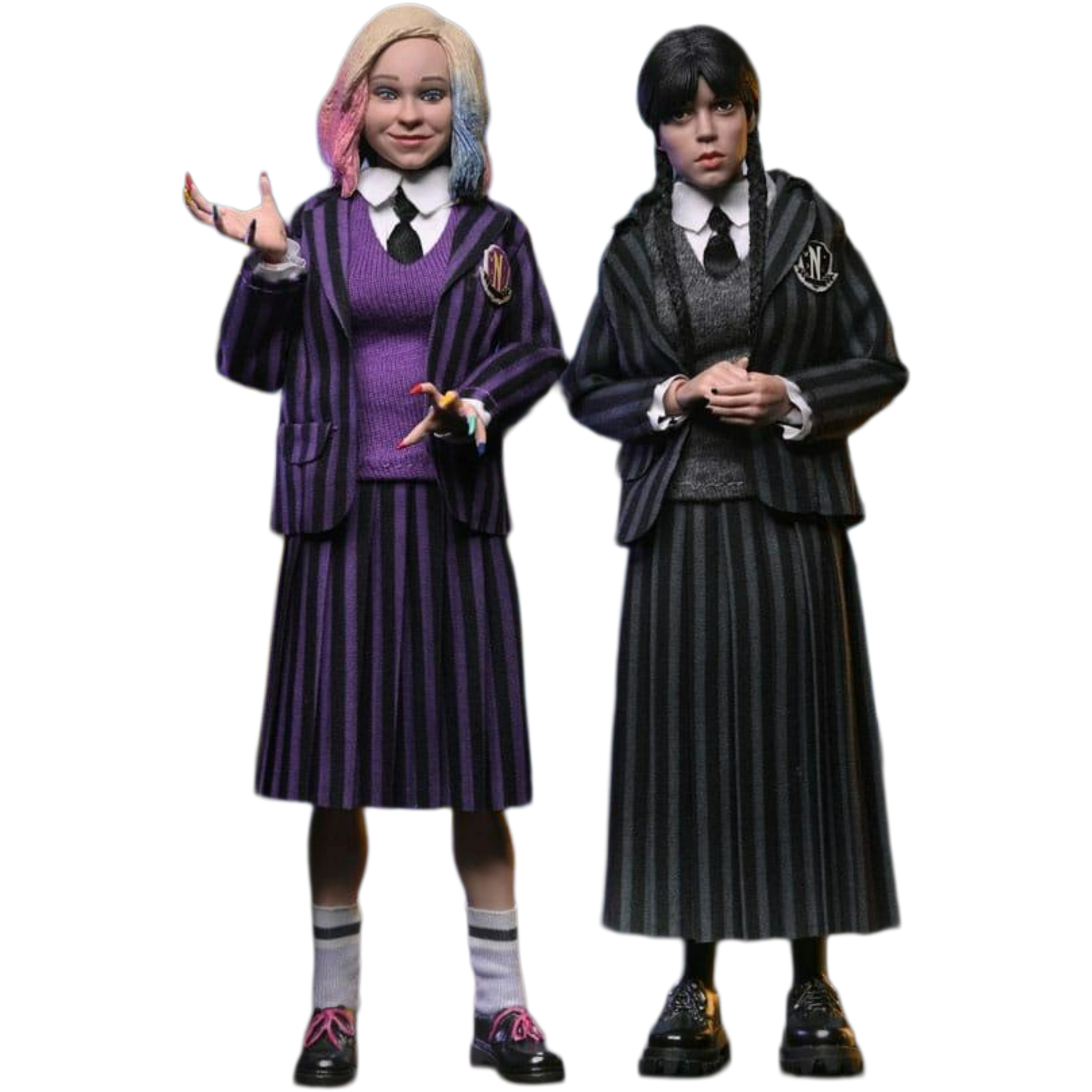 NECA Ultimate: Wednesday - Wednesday & Enid (2-Pack)