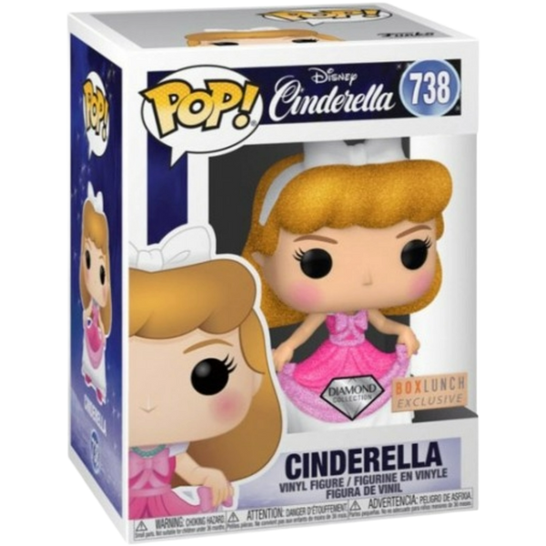 Funko Pop! Disney: Cinderella - Cinderella (Diamond Collection) #738