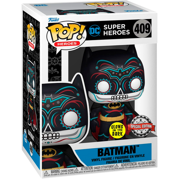 Funko Pop! Heroes: DC Super Heroes - Batman (Día De Muertos) #409
