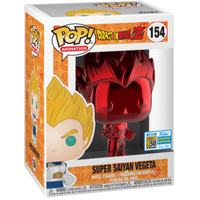 Funko Pop! Animation: Dragon Ball Z - Super Saiyan Vegeta (Red) #154