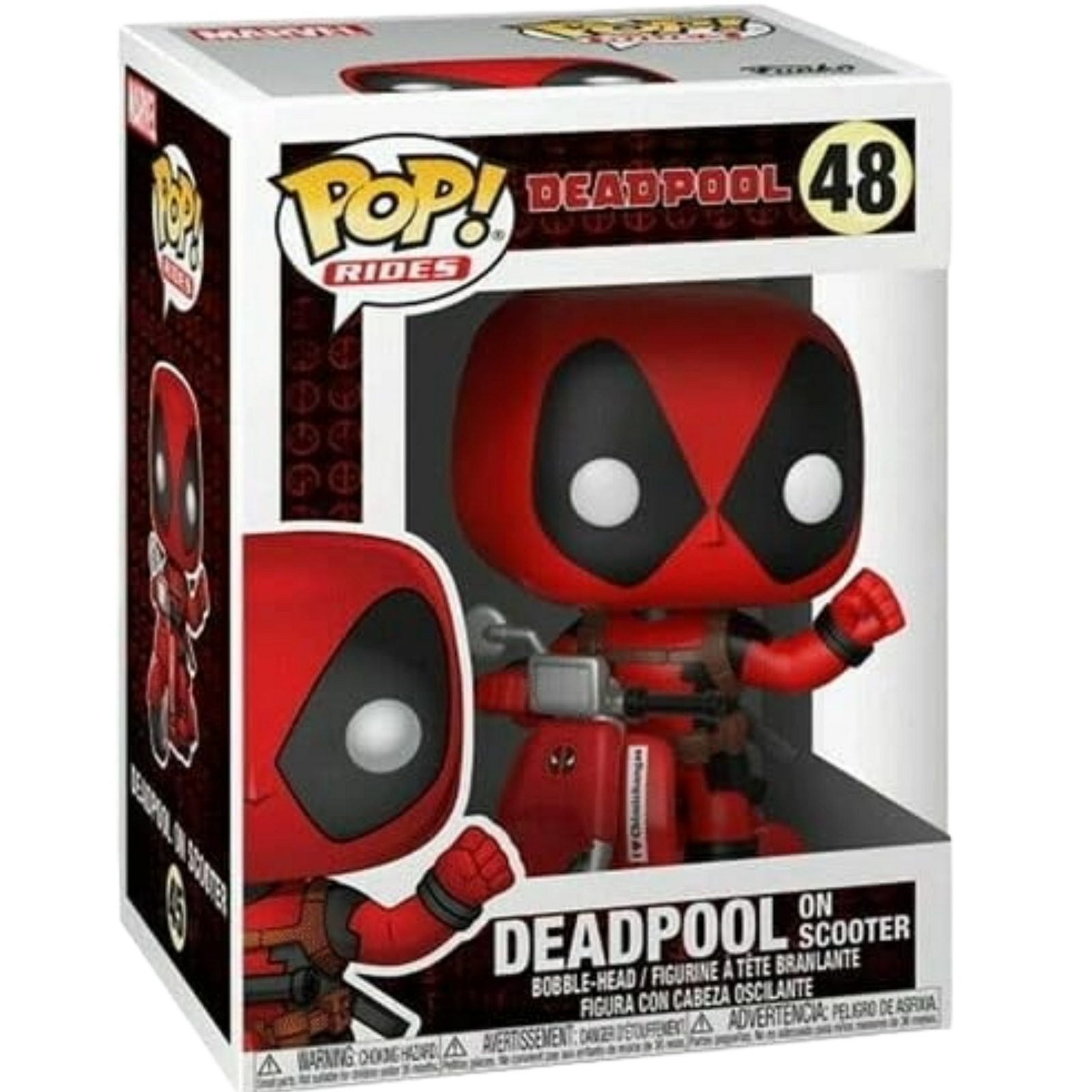 Funko Pop! Heroes: Deadpool 30th - Deadpool On Scooter #48