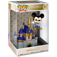 Funko Pop! Town: Walt Disney World 50th - Cinderella Castle And Mickey Mouse #26