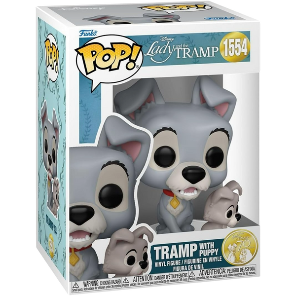 Funko Pop! Disney: Lady And The Tramp - Tramp With Puppy #1554