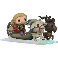 Funko Pop! Rides: Thor Love And Thunder - Goat Boat With Thor, Toothgnasher & Toothgrinder #290