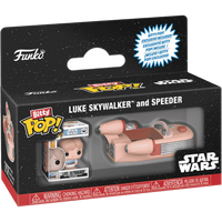 Funko Bitty Pop! Rides: Star Wars - Luke Skywalker And Speeder
