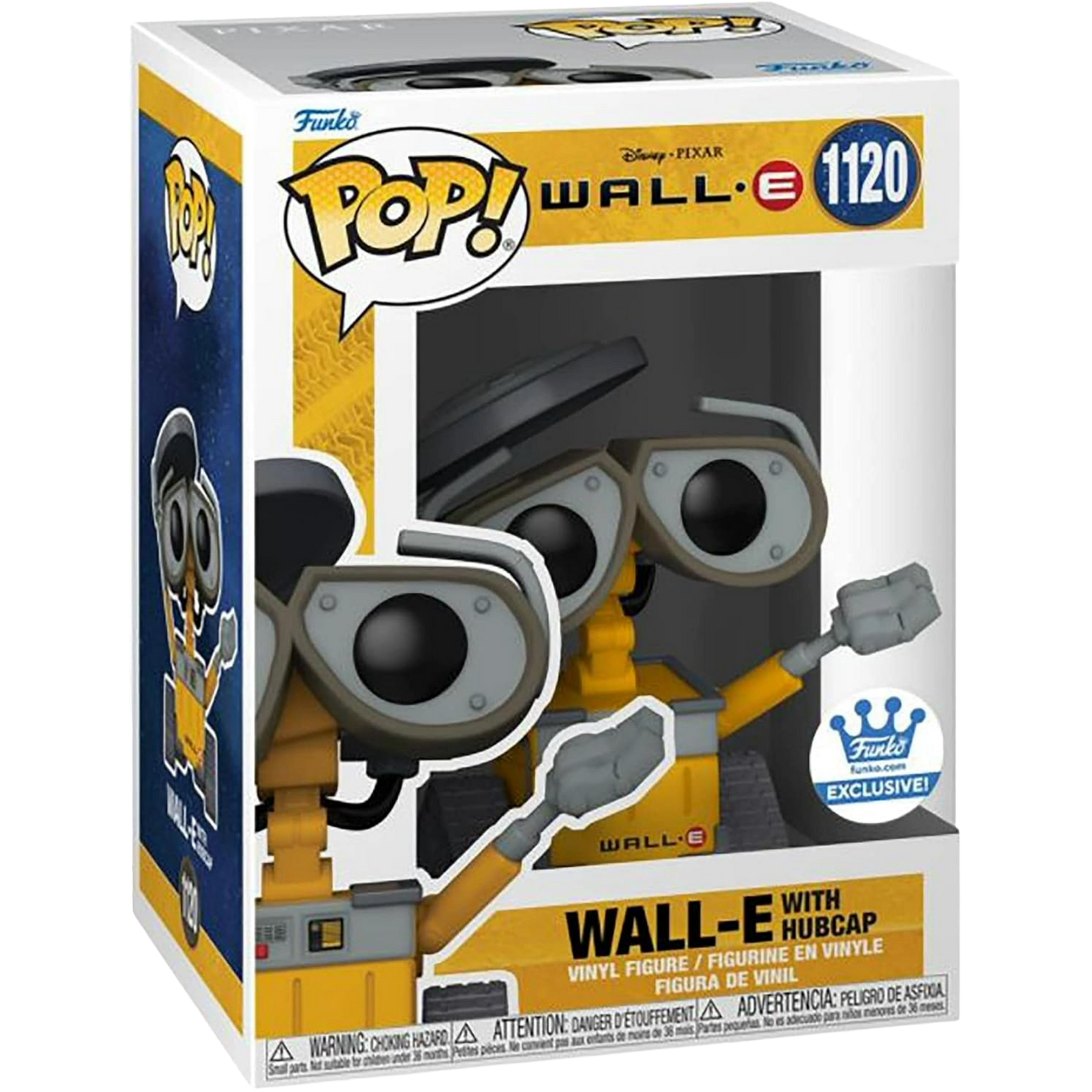 Funko Pop! Movies: Wall-E - Wall-E With Hubcap #1120