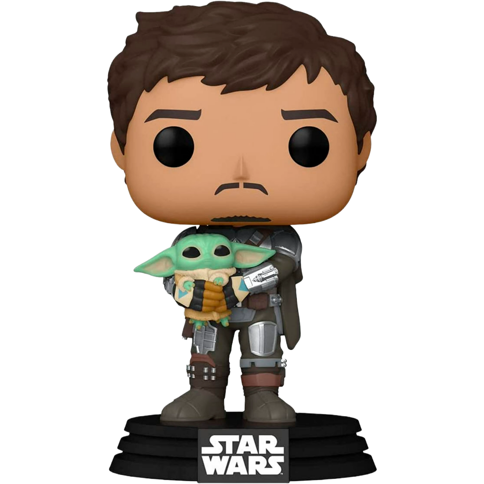 Funko Pop! TV: The Mandalorian - The Mandalorian With Grogu #461