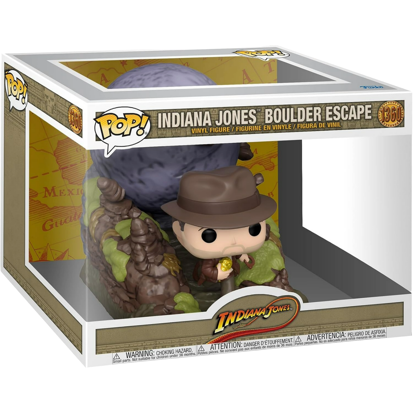 Funko Pop! Moment: Indiana Jones - Indiana Jones Boulder Escape #1360