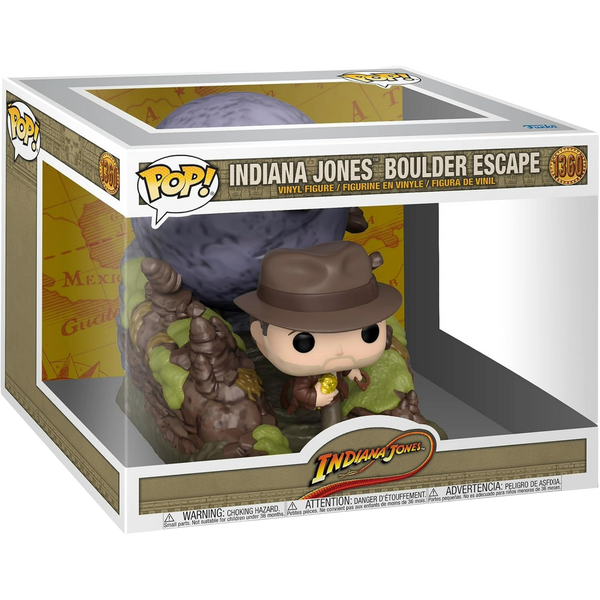 Funko Pop! Moment: Indiana Jones - Indiana Jones Boulder Escape #1360