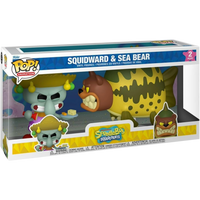 Funko Pop! Animation: SpongeBob SquarePants - Squidward & Sea Bear (2-Pack)
