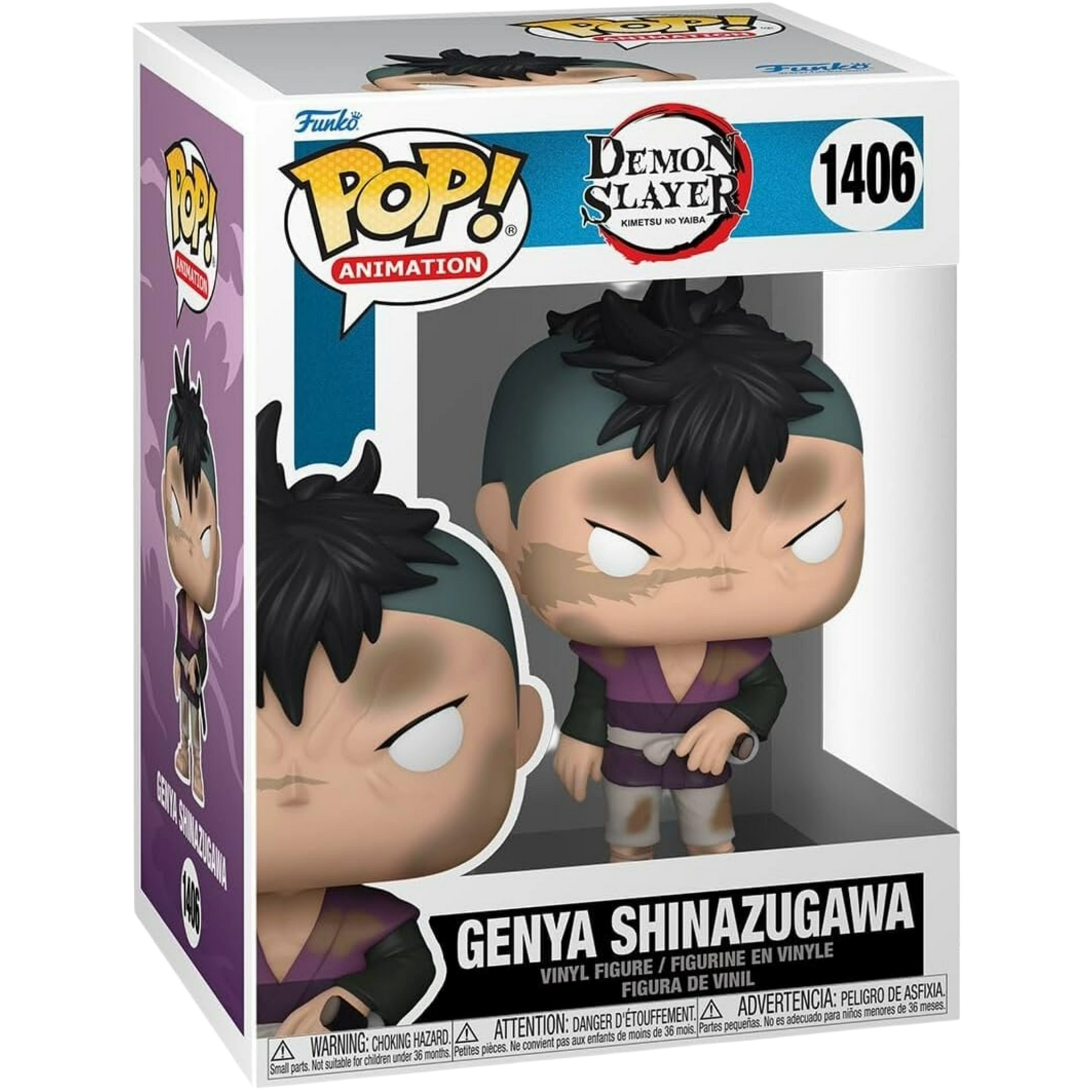Funko Pop! Animation: Demon Slayer - Genya Shinazugawa #1406