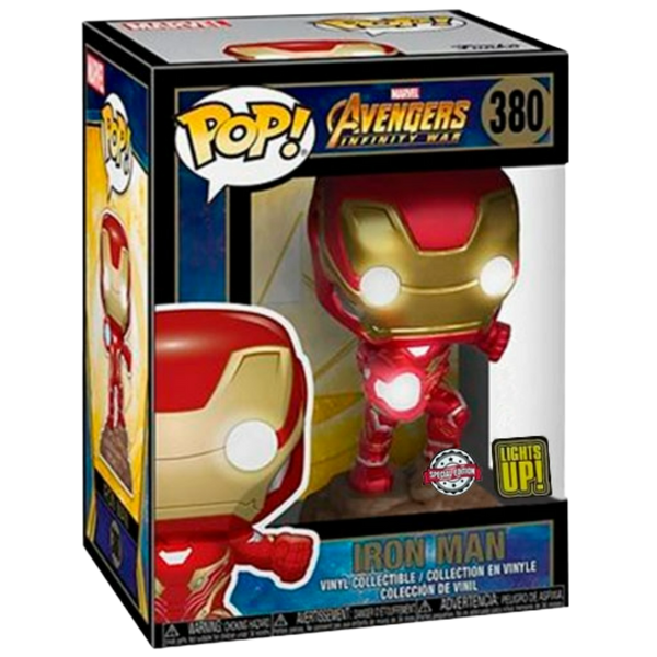 Funko Pop! Movies: Avengers Infinity War - Iron Man (Electronic) #380