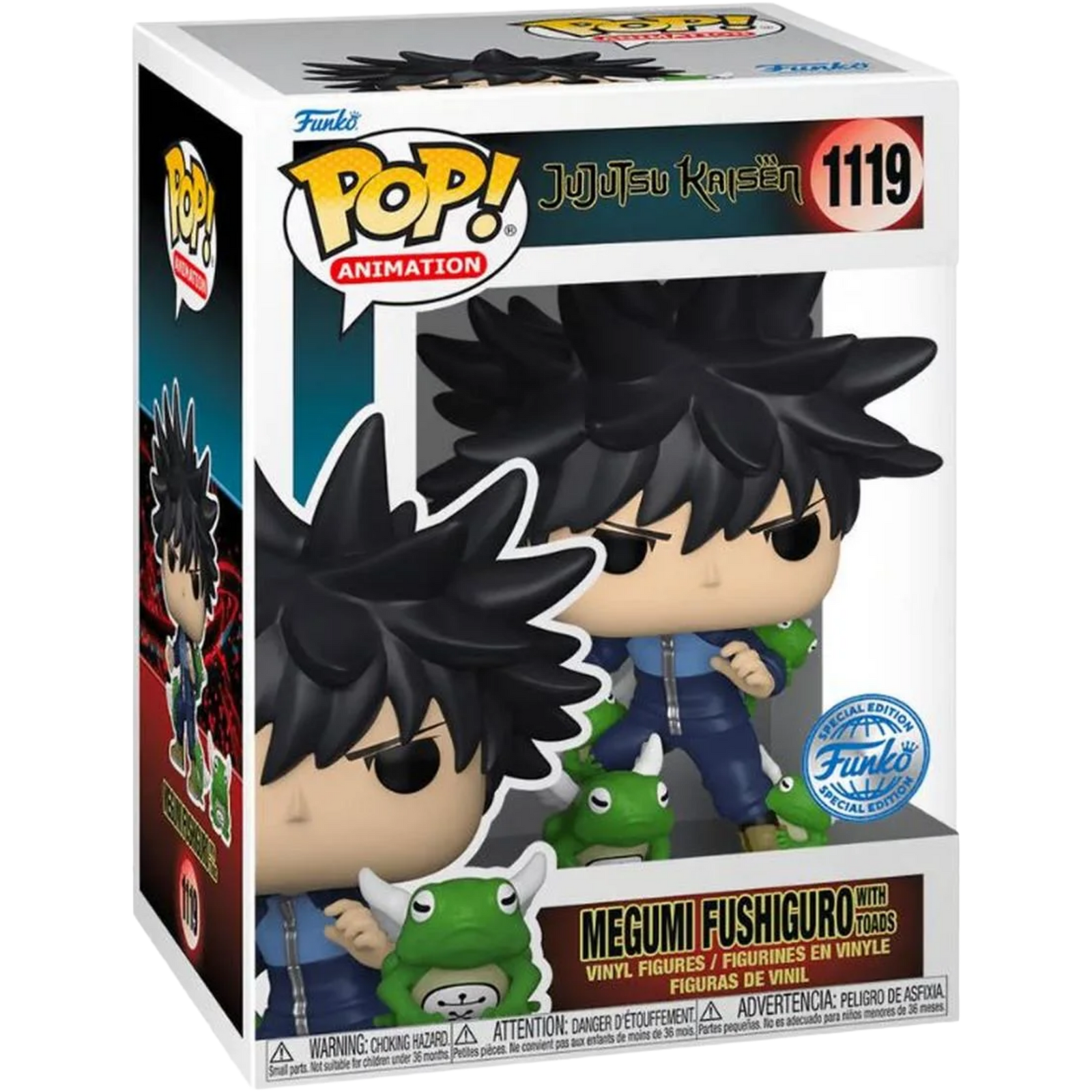 Funko Pop! Animation: Jujutsu Kaisen - Megumi Fushiguro With Toads #1119
