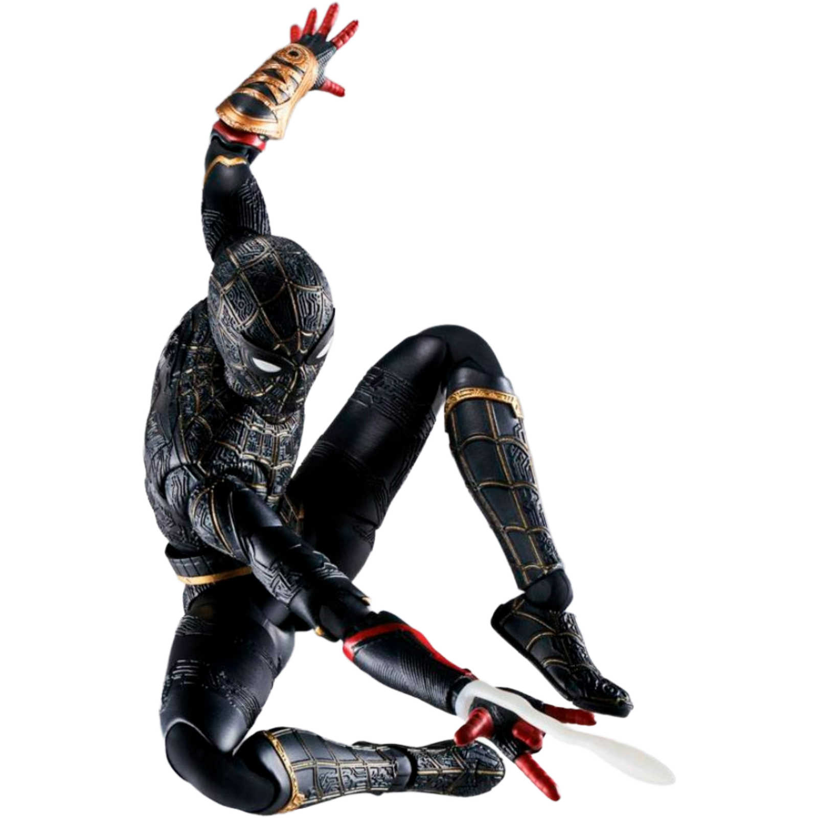 BANDAI / Tamashii Nations S.H. Figuarts: Spider-Man No Way Home - Spider-Man (Black & Gold Suit)
