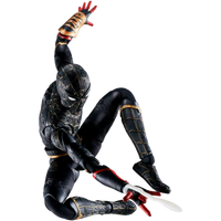 BANDAI / Tamashii Nations S.H. Figuarts: Spider-Man No Way Home - Spider-Man (Black & Gold Suit)
