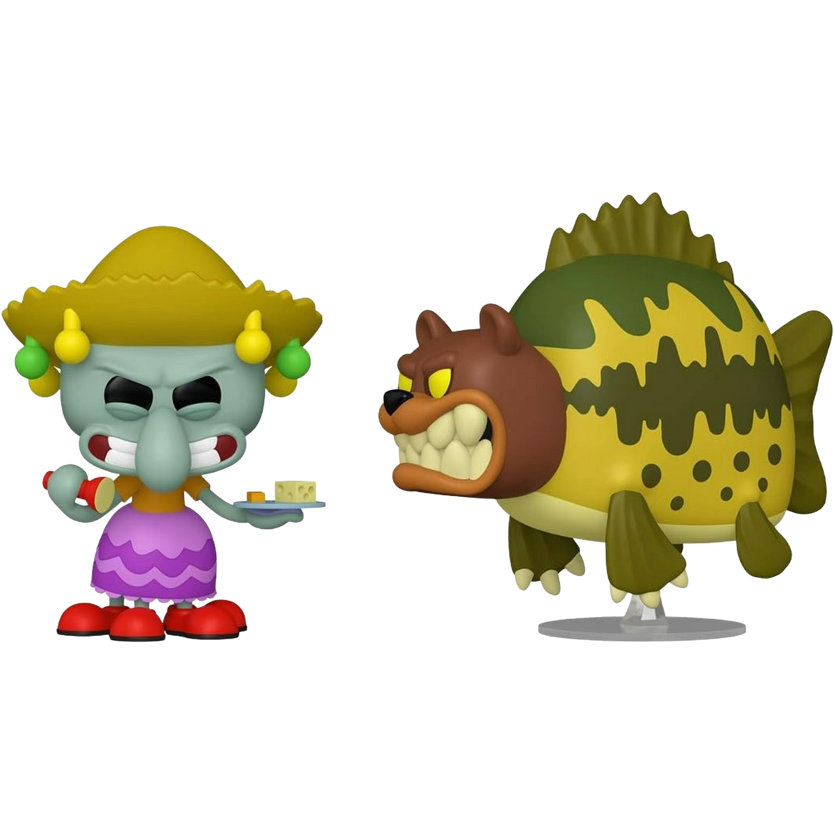 Funko Pop! Animation: SpongeBob SquarePants - Squidward & Sea Bear (2-Pack)