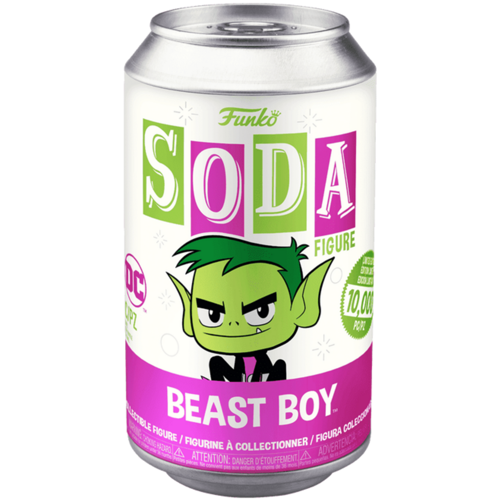 Funko Pop! Soda: Teen Titans Go! - Beast Boy