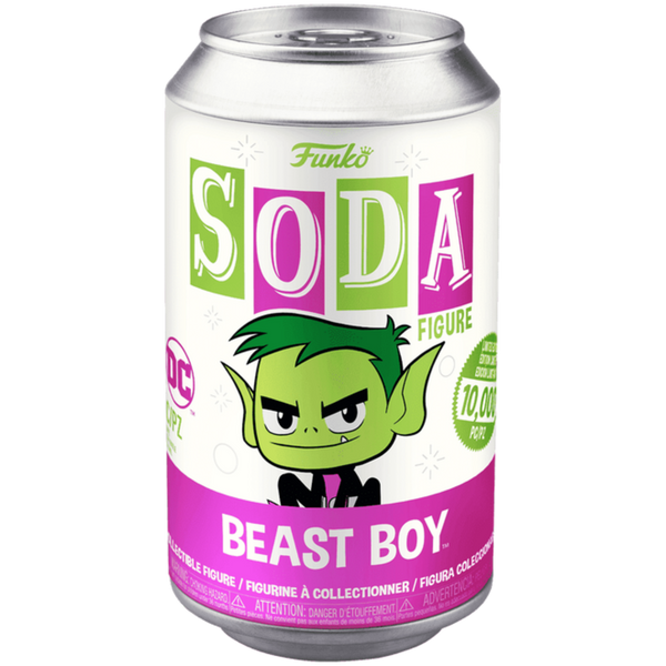 Funko Pop! Soda: Teen Titans Go! - Beast Boy