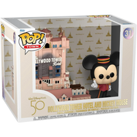 Funko Pop! Town: Walt Disney World 50th - Hollywood Tower Hotel And Mickey Mouse #31