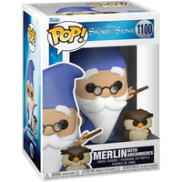 Funko Pop! Disney: The Sword In The Stone - Merlin With Archimedes #1100