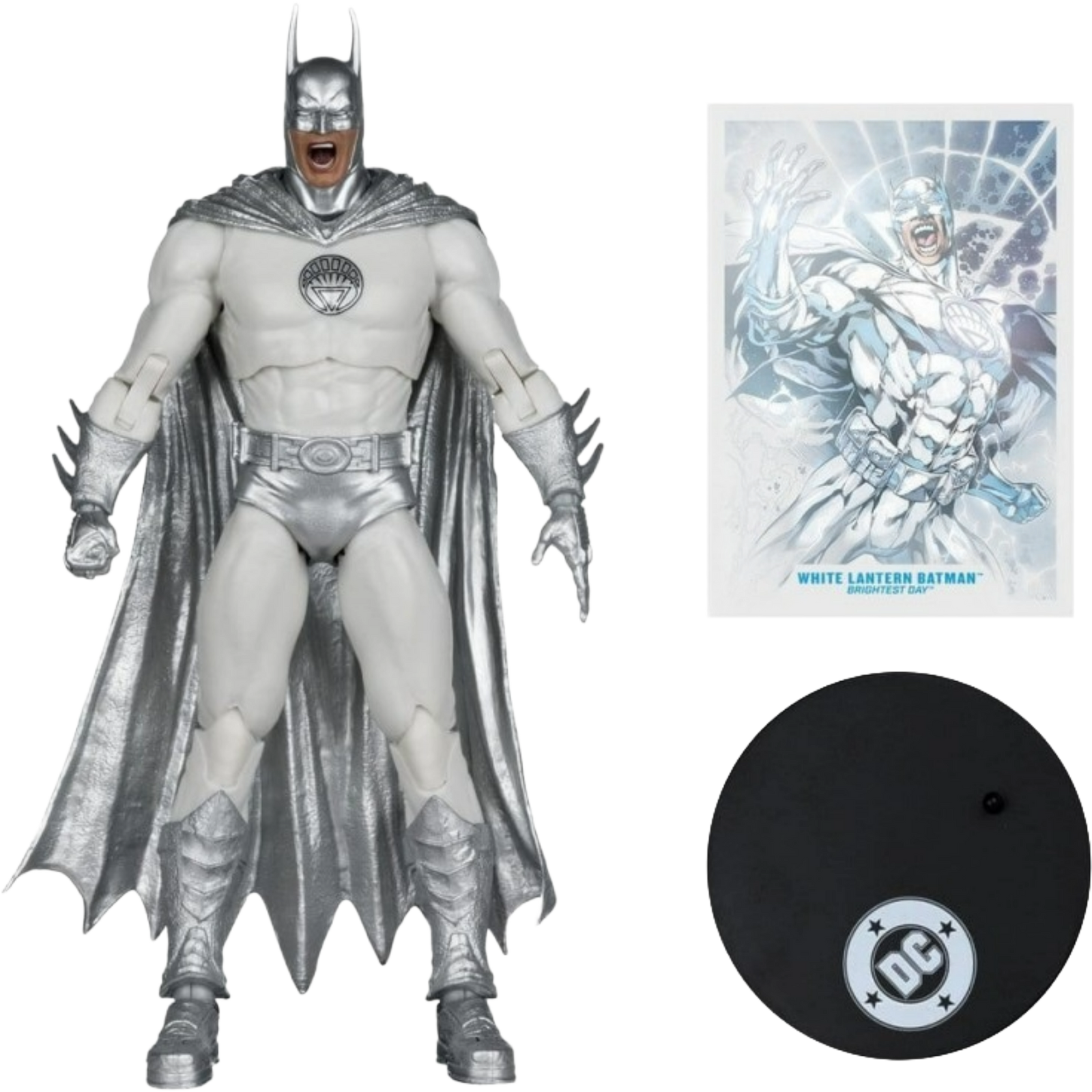 McFarlane DC Multiverse: Brightest Day - White Lantern Batman