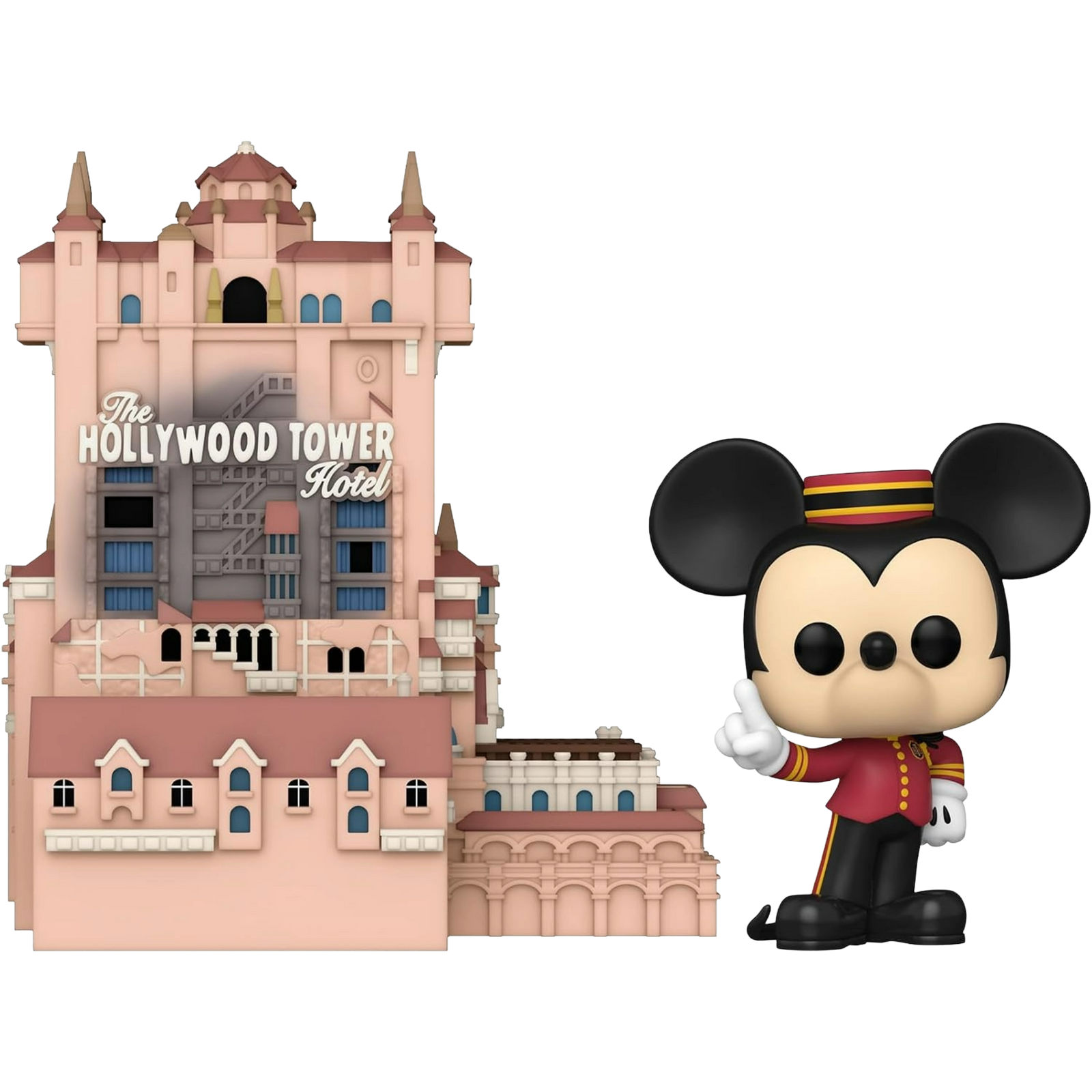Funko Pop! Town: Walt Disney World 50th - Hollywood Tower Hotel And Mickey Mouse #31