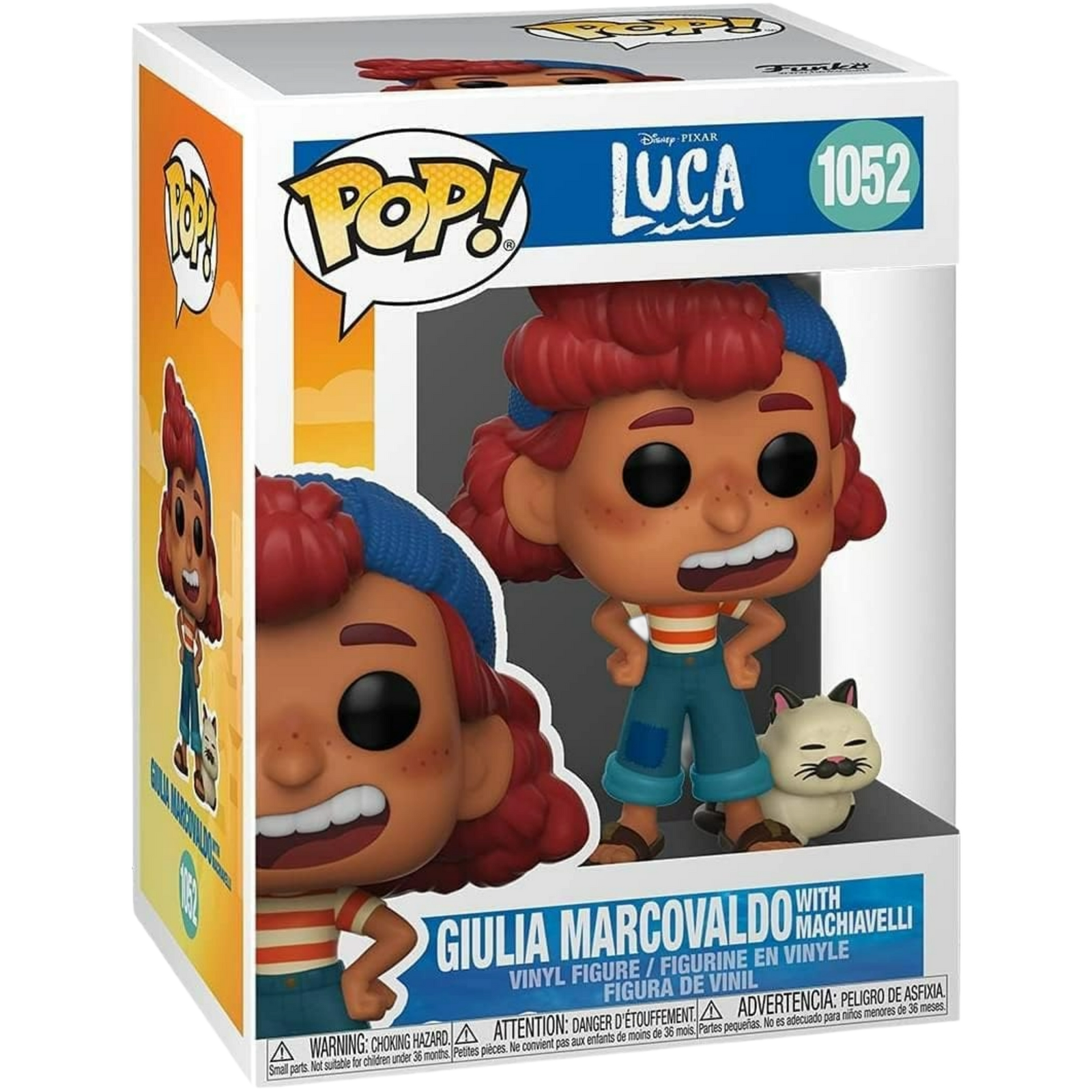 Funko Pop! Movies: Luca - Giulia Marcovaldo With Machiavelli #1052