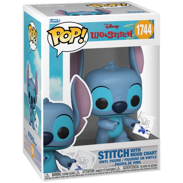 Funko Pop! Disney: Lilo & Stitch - Stitch With Mood Chart #1744