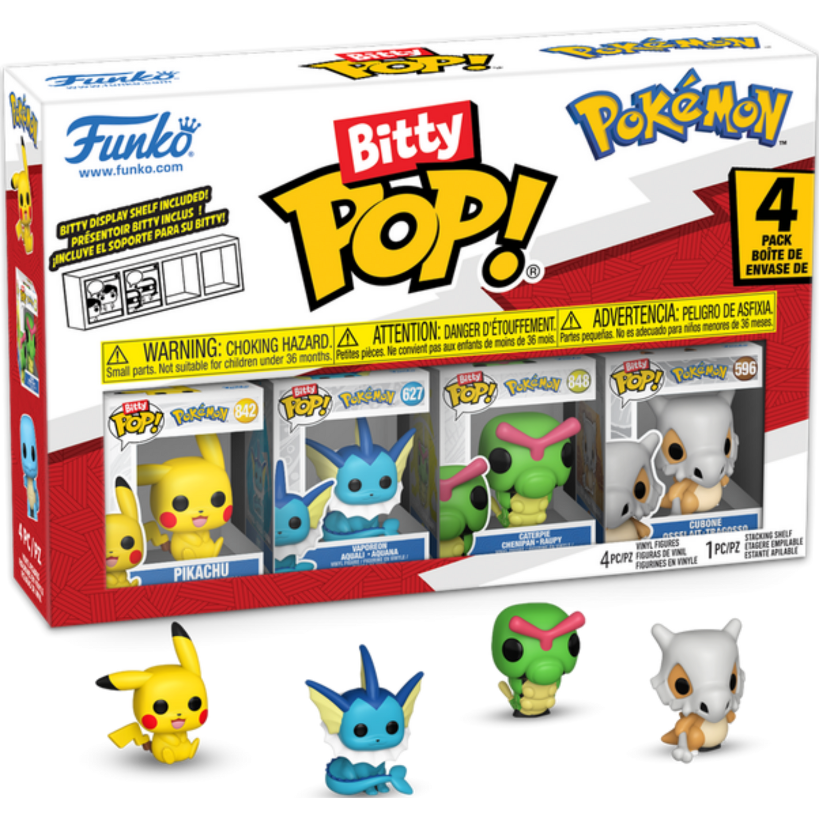 Funko Bitty Pop!: Pokémon 4-Pack Series