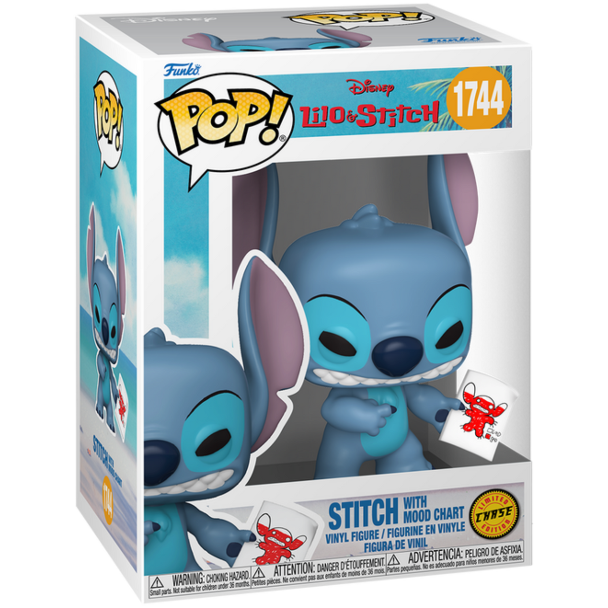 Funko Pop! Disney: Lilo & Stitch - Stitch With Mood Chart #1744
