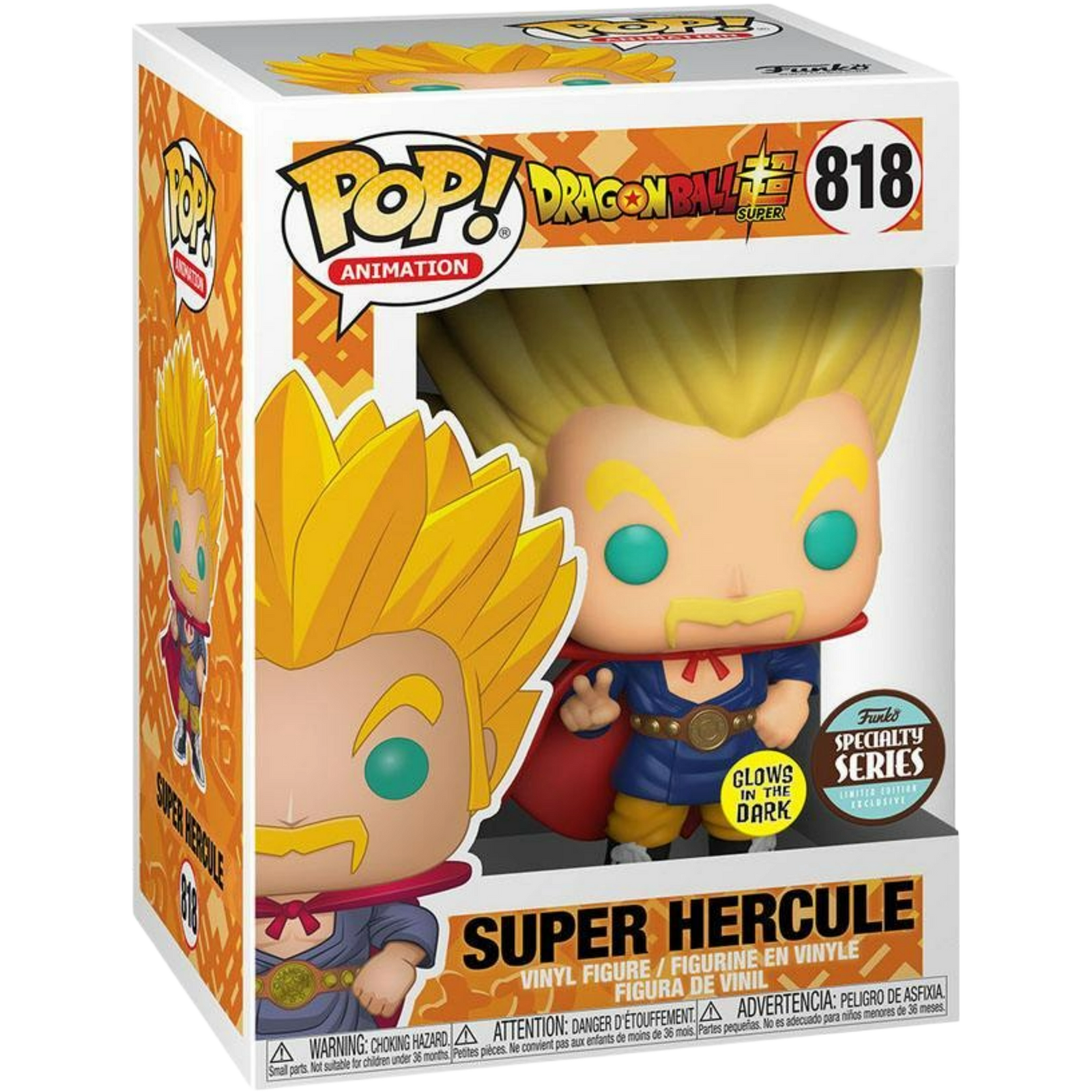 Funko Pop! Animation: Dragon Ball Super - Super Hercule #818