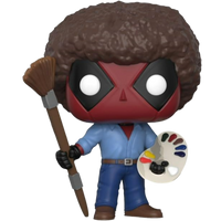 Funko Pop! Heroes: Marvel - Deadpool As Bob Ross #319